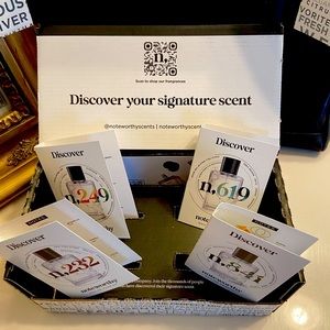 Noteworthy Scents Perfume samples